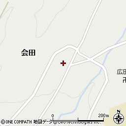 長野県松本市会田258周辺の地図