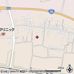 茨城県桜川市加茂部292-2周辺の地図