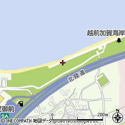 石川県加賀市美岬町浜山周辺の地図