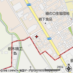 栃木県栃木市樋ノ口町46-15周辺の地図
