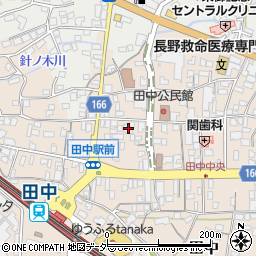 長野県東御市田中110周辺の地図