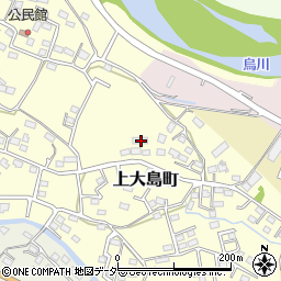 群馬県高崎市上大島町41周辺の地図