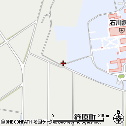 石川県加賀市篠原町（ウ）周辺の地図