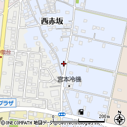 茨城県ひたちなか市西赤坂3914-3周辺の地図