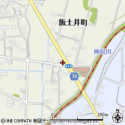 フェニックスフーズ前橋本社周辺の地図