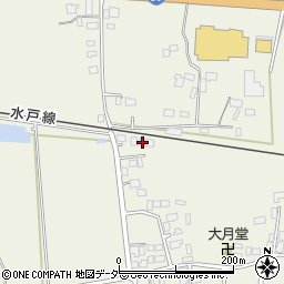 茨城県桜川市友部1168周辺の地図