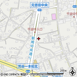 茨城県水戸市元吉田町303周辺の地図