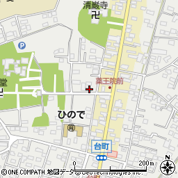 茨城県水戸市元吉田町655周辺の地図