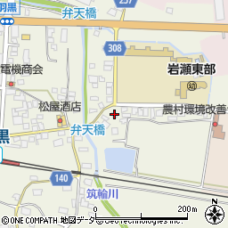 茨城県桜川市友部127周辺の地図