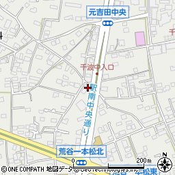 茨城県水戸市元吉田町320-15周辺の地図