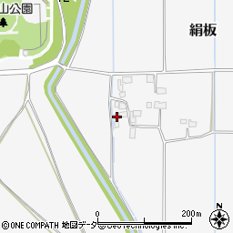栃木県下野市絹板28周辺の地図