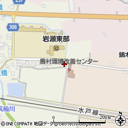 茨城県桜川市友部157周辺の地図