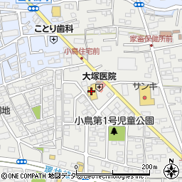株式会社イシヅカ　小鳥店周辺の地図