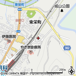 長野県安曇野市明科中川手東栄町4091周辺の地図