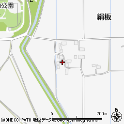 栃木県下野市絹板28-1周辺の地図