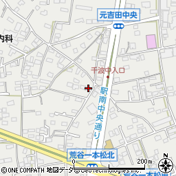 茨城県水戸市元吉田町155-4周辺の地図