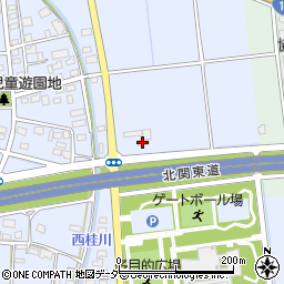 ローソン伊勢崎波志江北店周辺の地図