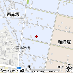 茨城県ひたちなか市赤坂周辺の地図