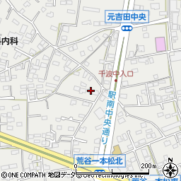 茨城県水戸市元吉田町155-7周辺の地図