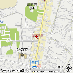 茨城県水戸市元台町1527周辺の地図