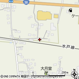 茨城県桜川市友部1146周辺の地図