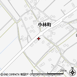 茨城県水戸市小林町623周辺の地図