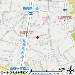 茨城県水戸市元吉田町294-7周辺の地図