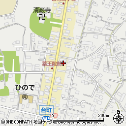 茨城県水戸市元台町1492周辺の地図