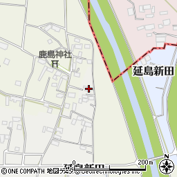 栃木県小山市延島508周辺の地図