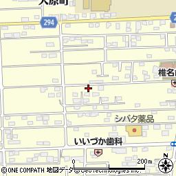 群馬県太田市大原町510-10周辺の地図