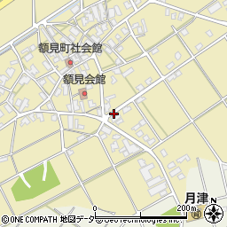 石川県小松市額見町ラ周辺の地図