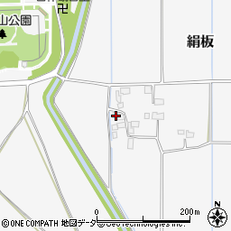 栃木県下野市絹板29周辺の地図
