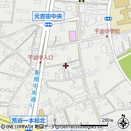 茨城県水戸市元吉田町294-2周辺の地図