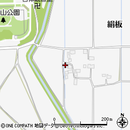 栃木県下野市絹板32周辺の地図