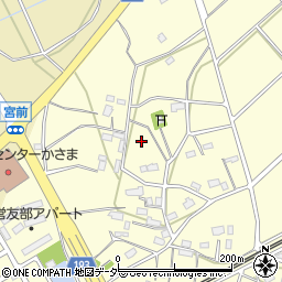 茨城県笠間市鴻巣周辺の地図