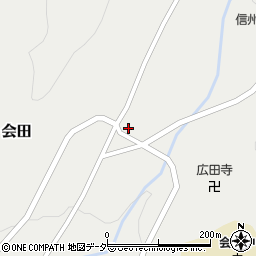 長野県松本市会田210周辺の地図