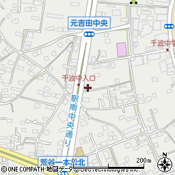茨城県水戸市元吉田町322-1周辺の地図