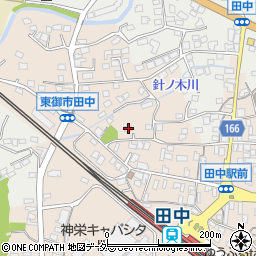 長野県東御市田中42周辺の地図