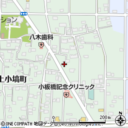 群馬県高崎市上小塙町840-2周辺の地図