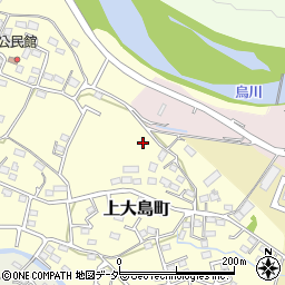 群馬県高崎市上大島町44周辺の地図