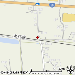 茨城県桜川市友部1219周辺の地図