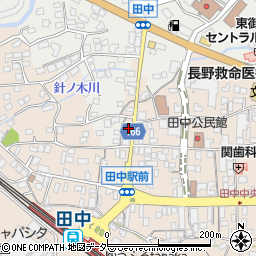 長野県東御市田中60周辺の地図