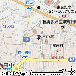 八十二銀行田中支店 ＡＴＭ周辺の地図