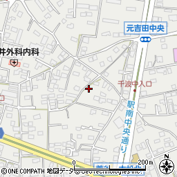 茨城県水戸市元吉田町153-2周辺の地図