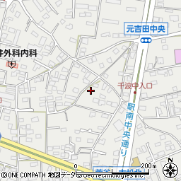 茨城県水戸市元吉田町153-3周辺の地図