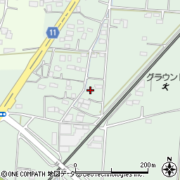 栃木県栃木市大平町川連223周辺の地図