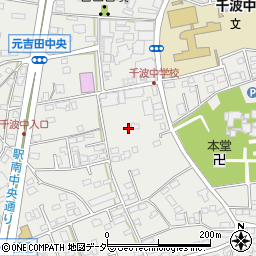 茨城県水戸市元吉田町698周辺の地図