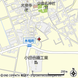 石川県小松市木場町イ156-2周辺の地図