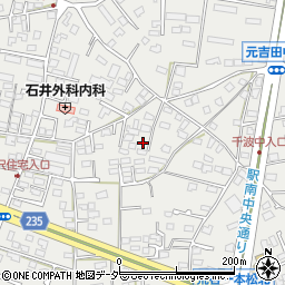 茨城県水戸市元吉田町140周辺の地図
