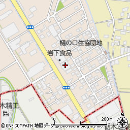 栃木県栃木市樋ノ口町41周辺の地図